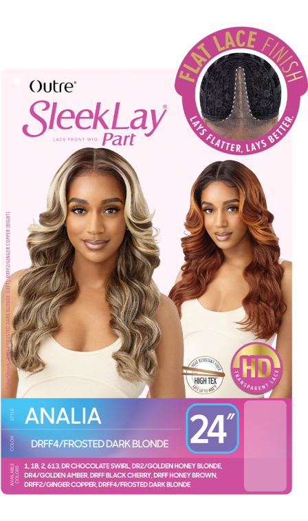 OUTRE SLEEKLAY PART HD LACE FRONT WIG ANALIA