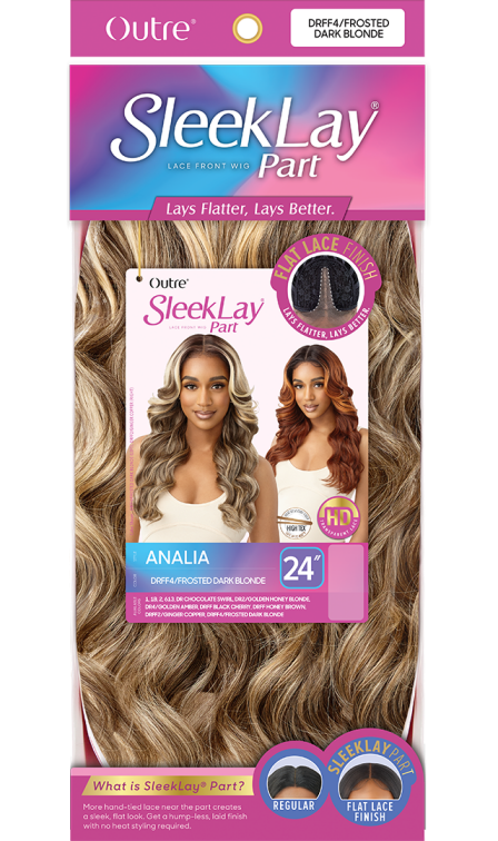 OUTRE SLEEKLAY PART HD LACE FRONT WIG ANALIA