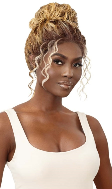 OUTRE 100% HUMAN HAIR BLEND 360 FRONTAL LACE 13X6 HD LACE FRONT WIG ANDREINA