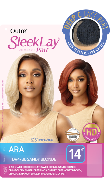 OUTRE SLEEKLAY PART HD LACE FRONT WIG ARA