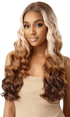 OUTRE SYNTHETIC PRE-PLUCKED HD TRANSPARENT LACE FRONT WIG ARLENA 26