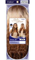 OUTRE SYNTHETIC PRE-PLUCKED HD TRANSPARENT LACE FRONT WIG ARLENA 26