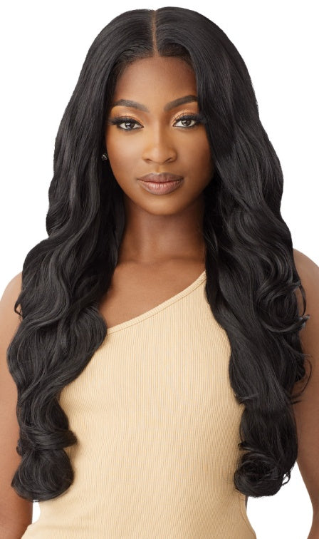 OUTRE SYNTHETIC WEAVE BATIK BODY 18/20/22 + 4X4 HD LACE CLOSURE