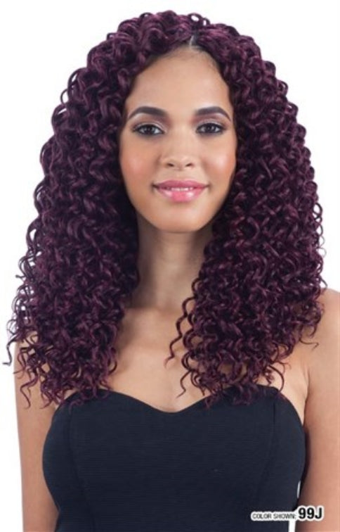 FREETRESS CROCHET BRAID BEACH CURL 12"