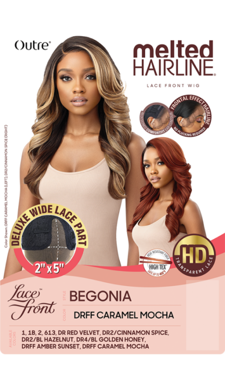 OUTRE MELTED HAIRLINE COLLECTION HD LACE FRONT WIG BEGONIA