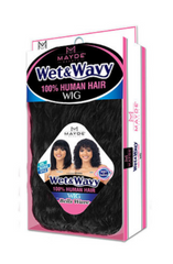 MAYDE BEAUTY WET & WAVY 100% HUMAN HAIR WIG BELLS WAVE