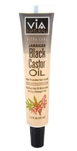 VIA NATURAL ULTRA CARE BLACK CASTOR OIL 1.5OZ