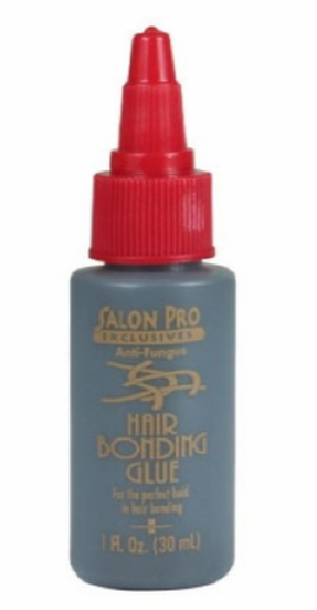 SALON PRO ANTI-FUNGUS HAIR BONDING GLUE BLACK 1OZ