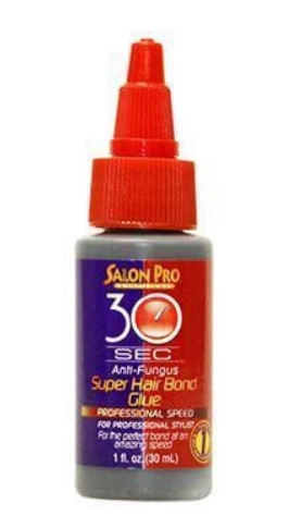 SALON PRO 30SEC SUPER HAIR BOND GLUE 1OZ