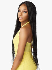 SENSATIONNEL CLOUD9 100% FULL HAND-TIED LACE WIG BOX BRAID 36