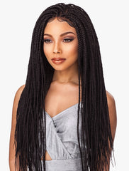 SENSATIONNEL CLOUD9 4X4 LACE PART SWISS LACE WIG BOX BRAID SMALL