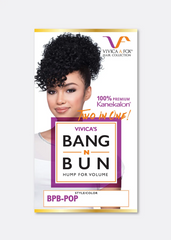 VIVICA A FOX BANG N BUN SYNTHETIC PONYTAIL BPB-POP