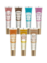 KISS BROADWAY CLEAR LIP GLOSS 7PCS (7 FLAVORS)