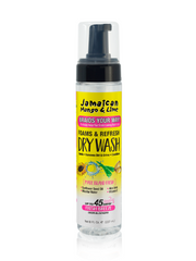 JAMAICAN MANGO & LIME FOAMS & REFRESH DRY WASH 8oz