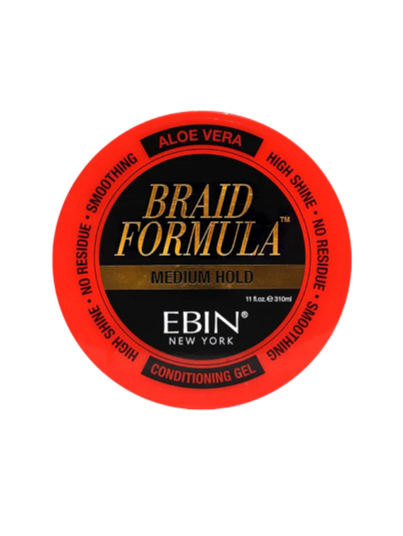 EBIN NEW YORK BRAID FORMULA CONDITIONING GEL MEDIUM HOLD