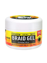 AllDay LOCKS BRAID GEL EXTREME HOLD 10OZ (CORNROW, LOCKS, TWIST)