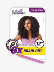 SENSATIONNEL LULUTRESS CROCHET BRAID 3X BRAID OUT 12