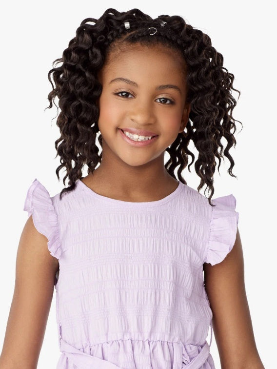 SENSATIONNEL LULU MINI KIDS 2X CROCHET BRAID BRAID OUT 8