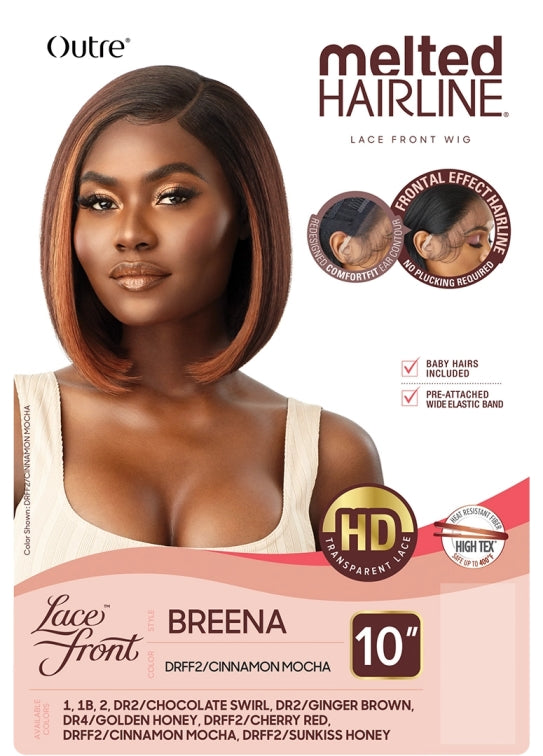 OUTRE MELTED HAIRLINE COLLECTION HD LACE FRONT WIG BREENA