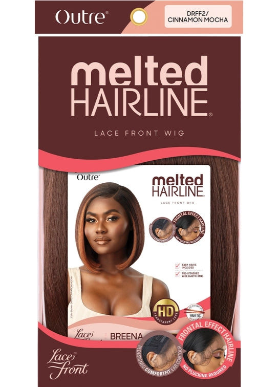 OUTRE MELTED HAIRLINE COLLECTION HD LACE FRONT WIG BREENA