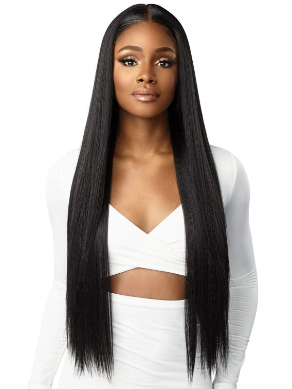 SENSATIONNEL BUTTA LACE HUMAN HAIR BLENDED HD LACE FRONT BUTTA STRAIGHT 32"