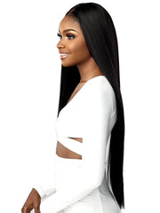 SENSATIONNEL BUTTA LACE HUMAN HAIR BLENDED HD LACE FRONT BUTTA STRAIGHT 32"