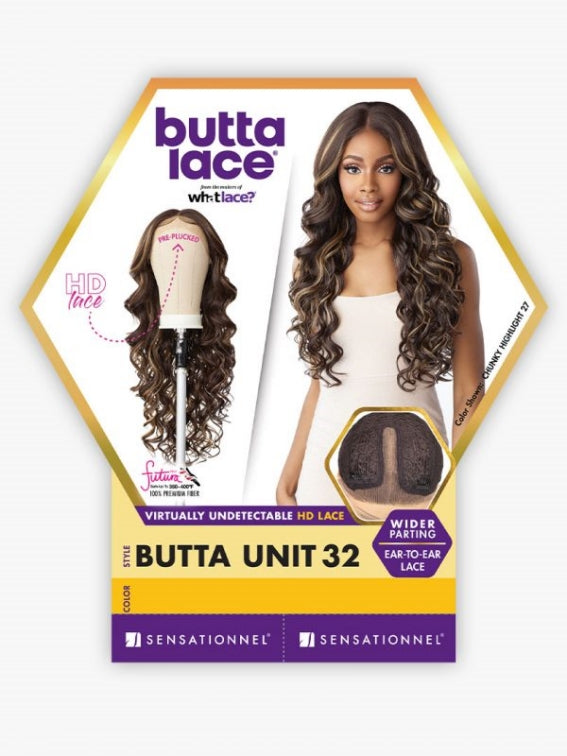 SENSATIONNEL HD LACE FRONT WIG BUTTA UNIT 32