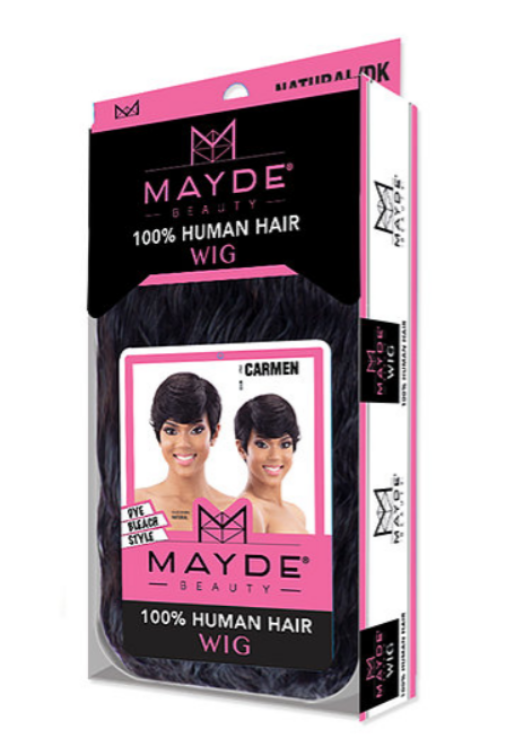 MAYDE BEAUTY 100% HUMAN HAIR WIG CARMEN