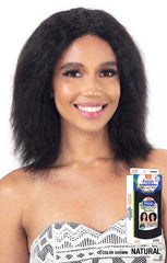 MODEL MODEL NUDE FRESH HUMAN HAIR HD LACE 5" DEEP WIDE PART WIG WET N WAVY CAVALLA CURL