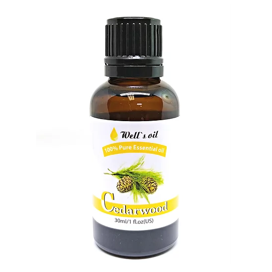 WELL'S ESSENTIAL OIL CEDARWOOD 1OZ