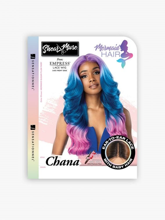 SENSATIONNEL SHEAR MUSE™ EMPRESS LACE FRONT WIG CHANA