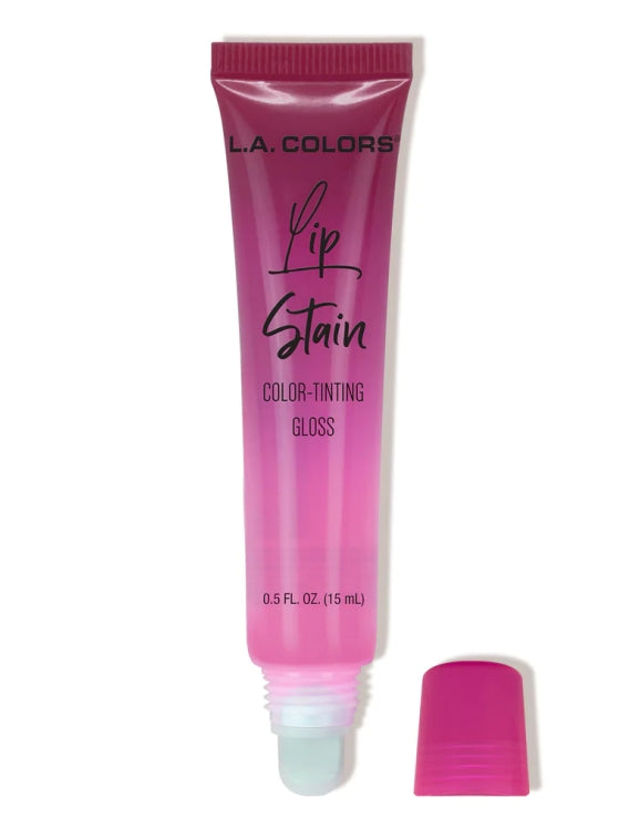 LA COLOR LIP STAIN COLOR TINTING GLOSS RASPBERRY RUSH