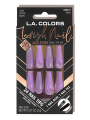 LA COLOR LAVISH NAIL LUX FINISH NAIL TIP KIT CNT471