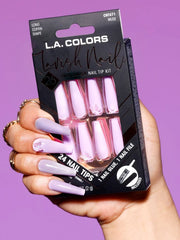 LA COLOR LAVISH NAIL LUX FINISH NAIL TIP KIT CNT471