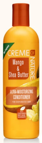 CREME OF NATURE MANGO & SHEA BUTTER ULTRA-MOISTURIZING CONDITIONER 12OZ