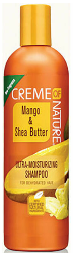 CREME OF NATURE MANGO & SHEA BUTTER ULTRA-MOISTURIZING SHAMPOO 12OZ