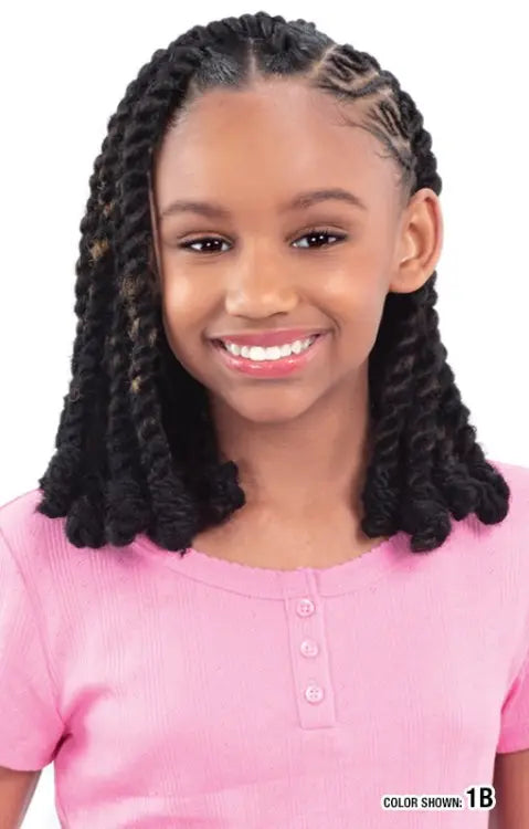 MODEL MODEL GLANCE BRAID 4X KID'S SOFT CUBAN TWIST 12"