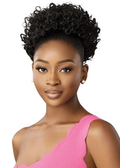 OUTRE PRETTY QUICK DRAWSTRING PONYTAIL CURLY PUFF