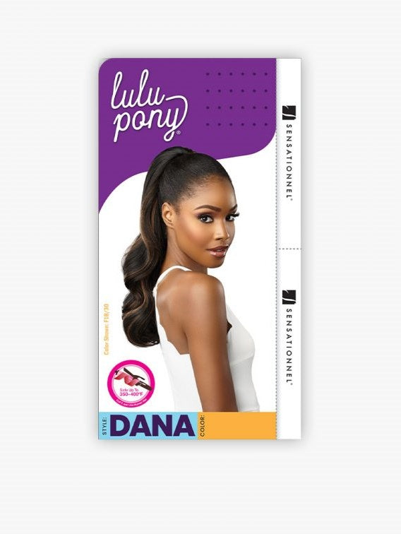 SENSATIONNEL LULU PONY DRAWSTING PONYTAIL DANA