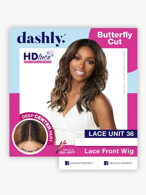 SENSATIONNEL DASHLY HD LACE FRONT WIG UNIT 36