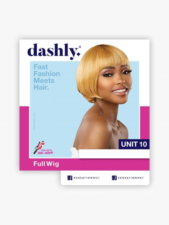 SENSATIONNEL SYNTHETIC DASHLY FULL WIG UNIT 10