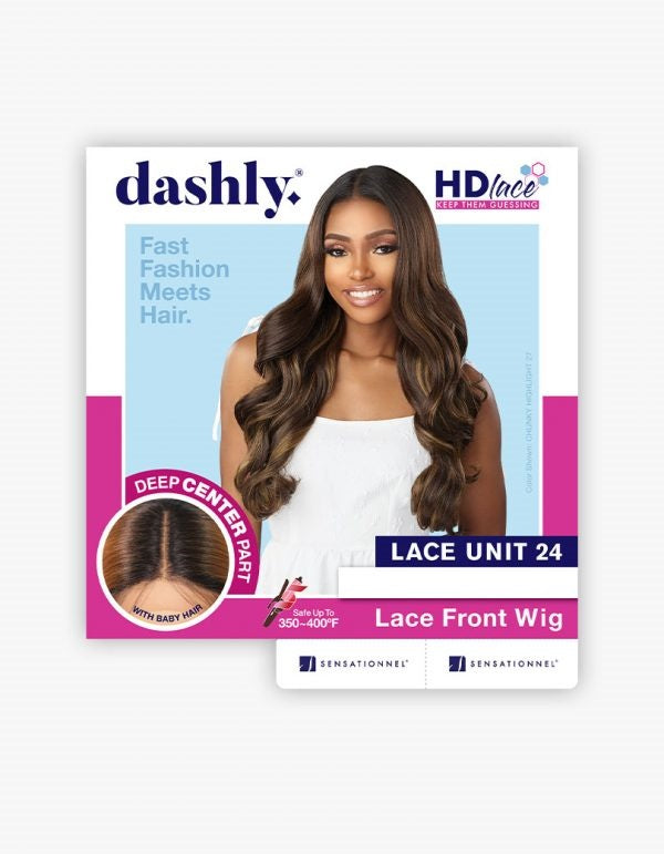 SENSATIONNEL DASHLY HD LACE FRONT WIG UNIT 24