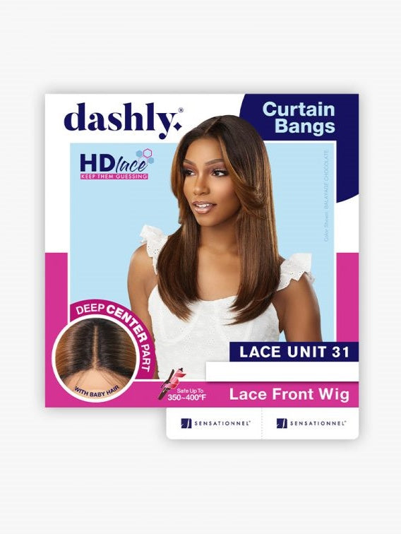 SENSATIONNEL DASHLY HD LACE FRONT WIG UNIT 31