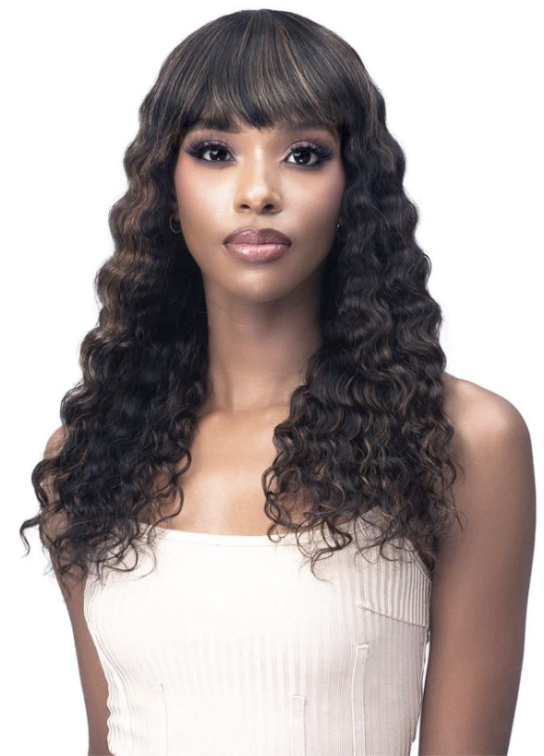 BOBBI BOSS 100% UNPROCESSED HUMAN HAIR WIG MH1340 DEBORAH