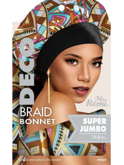 Ms. REMI DECO BRAID BONNET SUPER JUMBO (ASSORTED COLORS)