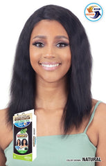 NAKED NATURE 100% HUMAN HAIR WET & WAVY LACE PART WIG DEEP WAVE 18