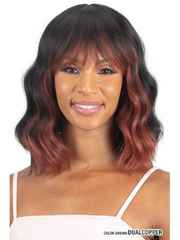 MAYDE BEAUTY 100% HUMAN HAIR BLEND WIG MOCHA DELIGHT