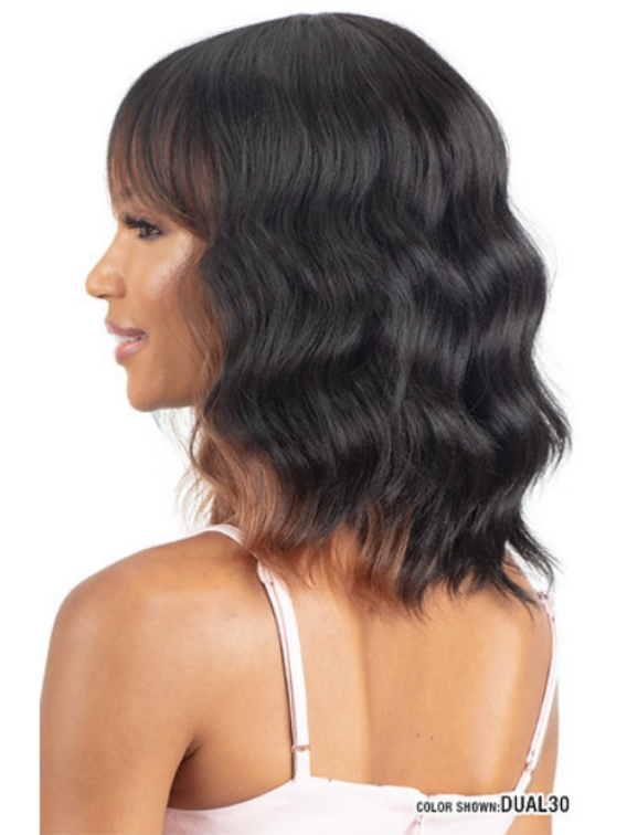 MAYDE BEAUTY 100% HUMAN HAIR BLEND WIG MOCHA DELIGHT