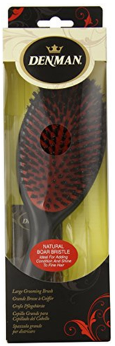 DENMAN NATURAL BRISTLE GROOMING BRUSH LARGE D82L