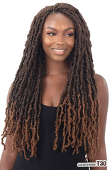 FREETRESS SYNTHETIC CROCHET BRAID DISTRESSED LOC 22"